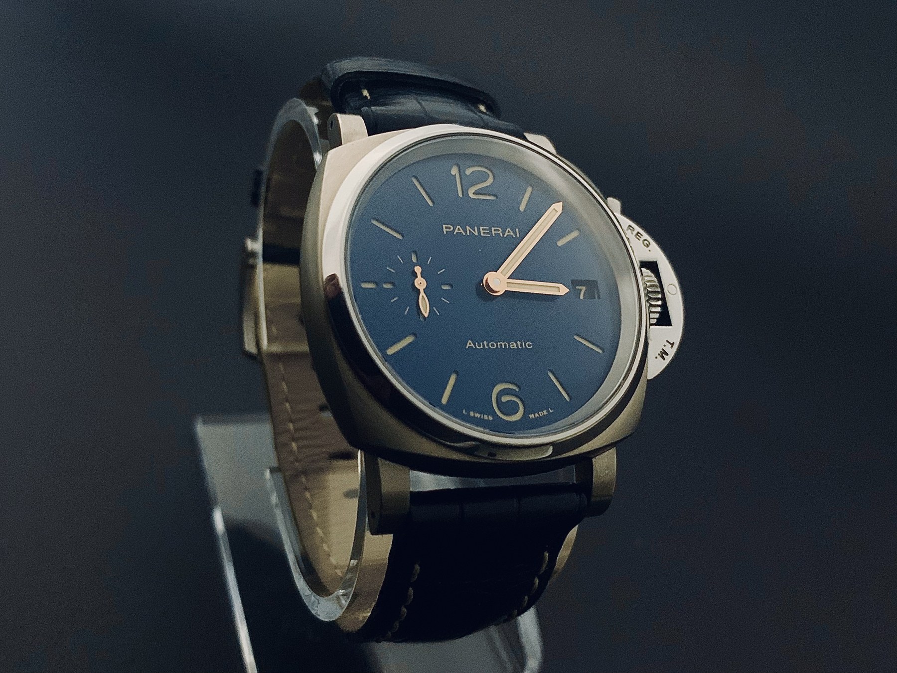 Panerai timepiece — close detail